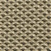 Geometric fabric texture in beige, tan, and brown tones displays a dense, repeating diamond and star pattern with a matte finish.